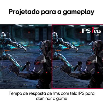 Imagem de Monitor Gamer LG UltraGear 24 Full HD, 144Hz, 1ms, IPS, HDMI e DisplayPort, 99% sRGB, HDR, FreeSync Premium, VESA - 24GN60R