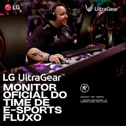 Imagem de Monitor Gamer LG Ultragear 24 Full HD 180Hz 1MS HDMI DP IPS HDR Freesync G-Sync Preto