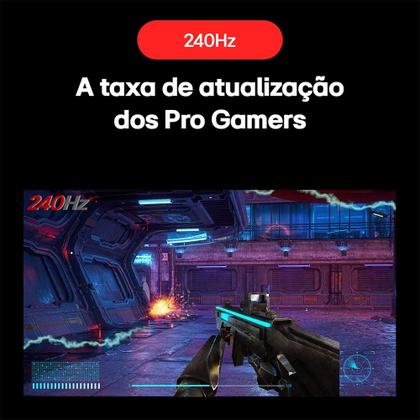 Imagem de Monitor Gamer LG UltraGear 27", 2K QHD, 240Hz, 1ms, IPS, HDR400, FreeSync Premium, G-Sync - 27GR83Q