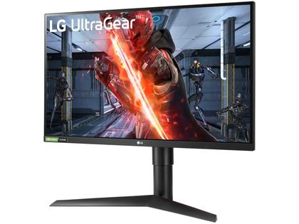 Imagem de Monitor Gamer LG UltraGear 27", FHD, 240Hz, 1ms, IPS, FreeSync Premium, G-Sync, HDR10, Altura Ajustável - 27GN750-B.AWZ