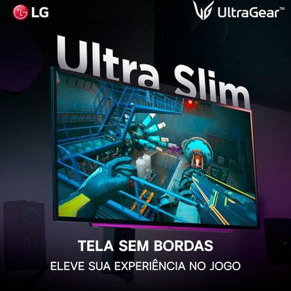 Imagem de Monitor Gamer LG UltraGear OLED 27", 2K QHD, 240Hz, 0.03ms, FreeSync Premium Pro, G-Sync, HDR400 - 27GS95QE-B