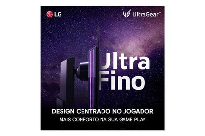 Imagem de Monitor Gamer LG UltraGear OLED  Tela OLED 27”, QHD, HDR400, True black, 1.5M:1, 240Hz, 0,03ms (GtG), NVIDIA G-SYNC  27GS95QE-B