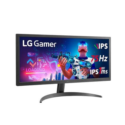 Imagem de Monitor Gamer LG UltraWide 25.7" IPS Full HD 2560x1080 75hz 1ms HDMI Freesync - 26WQ500