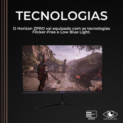 Monome セット Monitores Horizon e Kit com suporte (Monitor + Suporte Preto, Z