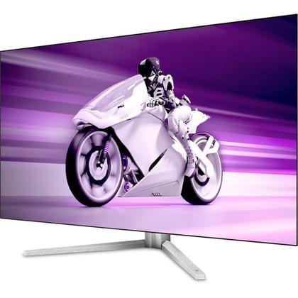 Imagem de Monitor Gamer Philips Evnia OLED 42", 4K, 138Hz, 0.1ms, HDR, DisplayPort e HDMI, Som Integrado, Branco - 42M2N8900