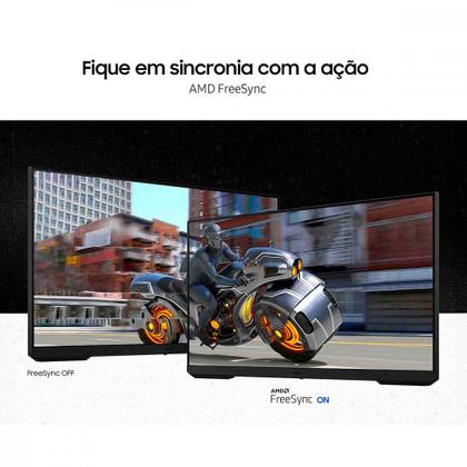 Imagem de Monitor Gamer Samsung Odyssey G3 27 FHD 180Hz HDR 1ms HDMI DP VA Freesync Pivot