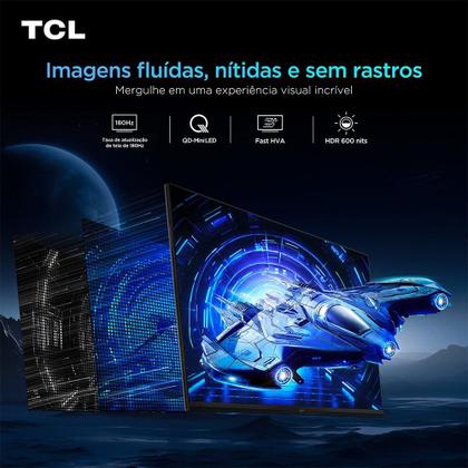 Imagem de Monitor Gamer TCL QD Mini LED 27", QHD, 180Hz, 1ms, HDR 600, Altura Ajustável - 27G64