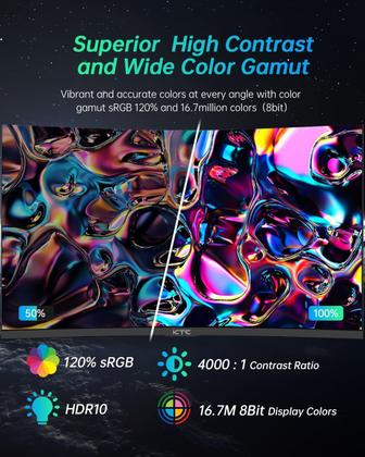 Imagem de Monitor KTC Gaming de 27 polegadas 1440P curvo 170 Hz FreeSync/G-Sync