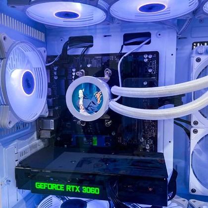 Imagem de Monitor LCD USB Refrigerado a Água De 2.1 a 2.8 Polegadas Para Monitoramento De CPU, GPU, RAM E HDD,