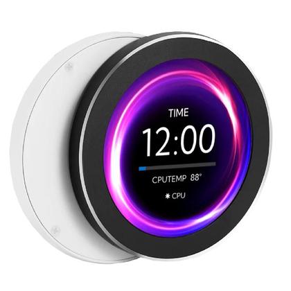 Imagem de Monitor LCD USB Refrigerado a Água De 2.1 a 2.8 Polegadas Para Monitoramento De CPU, GPU, RAM E HDD,