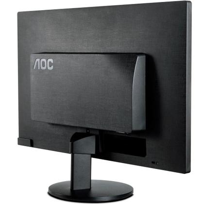 Imagem de Monitor LED 18.5" AOC Widescreen HD E970SWHNL HDMI VGA 5ms Preto Bivolt