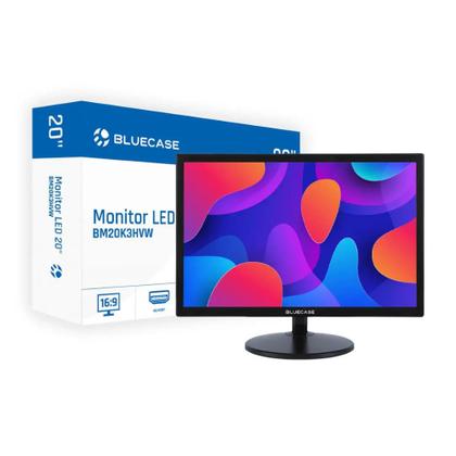 Imagem de Monitor Led 20 Polegadas Preto Hdmi 75Hz Bluecase
