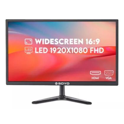 Imagem de Monitor LED 21.5" Full HD Soyo SM215-L03, HDMI/VGA, 5ms, VESA, Preto