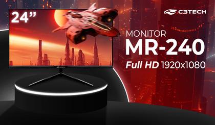 Imagem de Monitor LED 24 Polegadas MR-240BK C3Tech