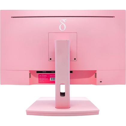 Imagem de Monitor LED 24 Polegadas Rosa Aitek Tela Full HD 100Hz