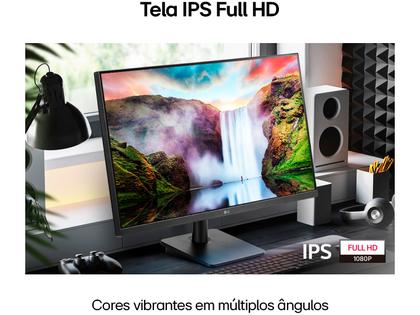 Monitor LG LED 27 Polegadas IPS Full HD HDMI VGA 27MP400-B