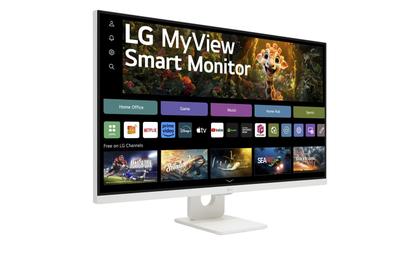 Monitor LG MyView Smart 32SR73U-W Tela UHD 4K 32