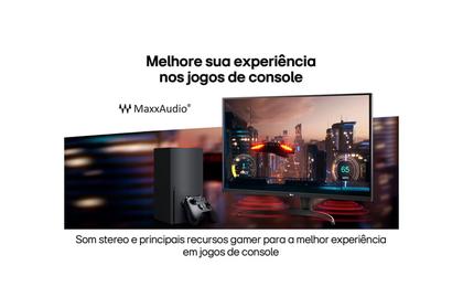 Imagem de Monitor LG Ultra UHD 32'' 4K, HDMI, HDR10, AMD Free Sync, MaxxAudio, Dynamic Action Sync, Black Stabilizer - 32UR500-B
