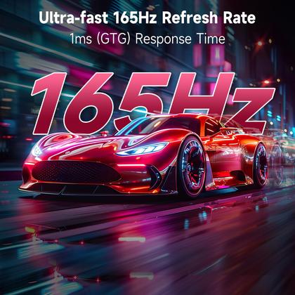 Imagem de Monitor memzuoix Curvo Ultra Wide QHD de 34" 1440p 165 Hz