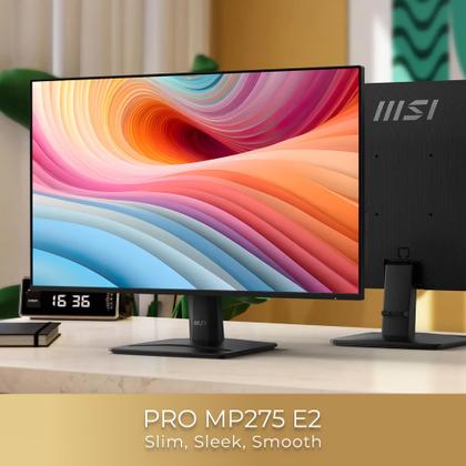 Imagem de Monitor MSI PRO MP275 E2 IPS de 27 polegadas 1920 x 1080 FHD