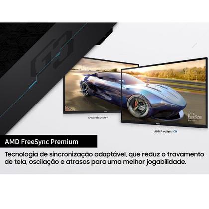 Imagem de Monitor Odyssey G3 24" Samsung LCD com 4000:1 de Contraste - LF24G35TFWLXZD