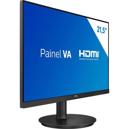 Imagem de Monitor Philips Led 21,5 Fhd Widescreen