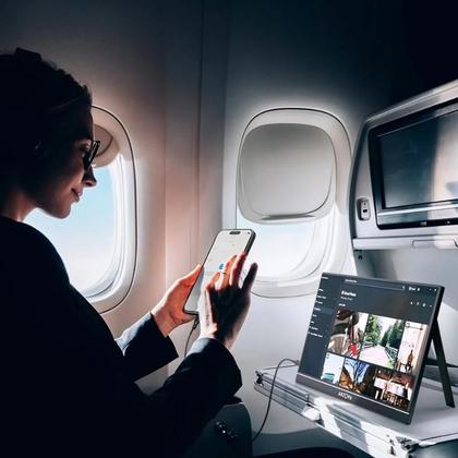 Imagem de Monitor Portátil Gamer Arzopa Z3FC 16.1" 180hz 2K QHD LCD HDR USB-C Mini HDMI - Z3FC