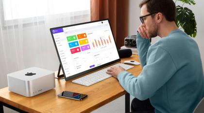 Imagem de Monitor Portátil Uperfect Umax 22" Polegadas 2K para Notebook