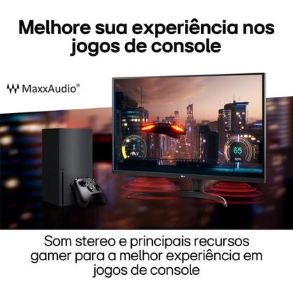 Imagem de Monitor Profissional LG 32", 4K, 60Hz, 4ms, VA, FreeSync, HDR10, Som Integrado - 32UR500-B