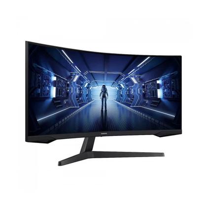 Imagem de Monitor Samsung 34" Odyssey G5 LED UHD curvo gamer LC34G55TWWLMZ