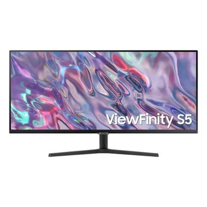 Imagem de Monitor Samsung 34 Ultrawide ViewFinity S5 WQHD 3440x1440 100Hz 5ms HDR10 FreeSync HDMI DisplayPort LS34C500GALMZD