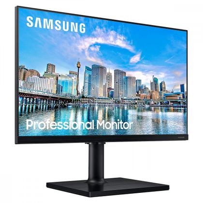 Imagem de Monitor Samsung T450 24 Led FHD 75Hz 5ms HDMI VGA IPS Freesync Pivot - LF24T450FQLMZD