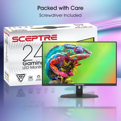 Imagem de Monitor Sceptre Gaming AMD FreeSync de 24 polegadas HDMI/DP de 100 Hz