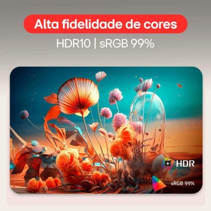 Imagem de Monitor Smart Curvo LG MyView 34", WQHD, WebOs, ThinQ, Apple AirPlay, Som Integrado - 34SR60QC-B.AWZM