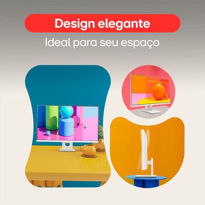 Imagem de Monitor Smart LG MyView 27", 4K, IPS, WebOs, ThinQ, Apple AirPlay, Som Integrado - 27SR73U-W