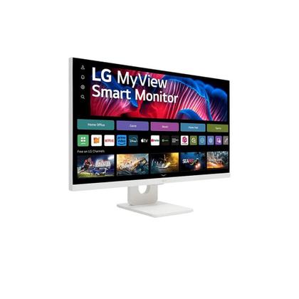 Imagem de Monitor Smart LG MyView 27", 4K, IPS, WebOs, ThinQ, Apple AirPlay, Som Integrado - 27SR73U-W