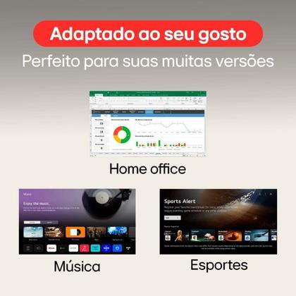 Imagem de Monitor Smart LG MyView 32", 4K, IPS, WebOs, ThinQ, Apple AirPlay, Som Integrado - 32SR73U-W