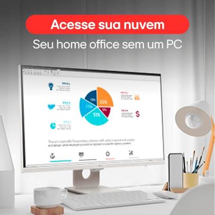 Imagem de Monitor Smart LG MyView 32", 4K, IPS, WebOs, ThinQ, Apple AirPlay, Som Integrado - 32SR73U-W