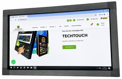 Imagem de Monitor Touchscreen 21.5 Polegadas SAW Single Touch Controladora Elo USB Serial