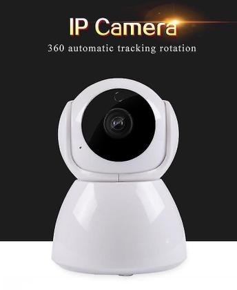 Imagem de Monitores de bebê câmera wi-fi câmera interna sem fio inteligente monitor de bebê câmeras de vigilância de rastreamento automático 720p