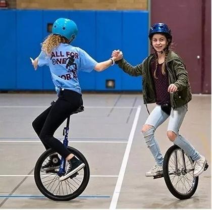 Imagem de monociclo mirim aço bicicleta malabares circo aro 16 altmaye