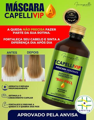Imagem de Monovin Crescimento Fortalecedor Vitaminas Mascara 500g