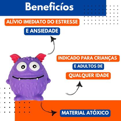Imagem de Monstrinhos de Apertar: Brinquedos Macios para Relaxar e Liberar a Tensão