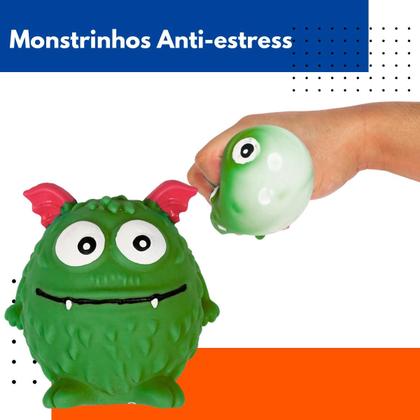 Imagem de Monstrinhos de Apertar: Brinquedos Macios para Relaxar e Liberar a Tensão