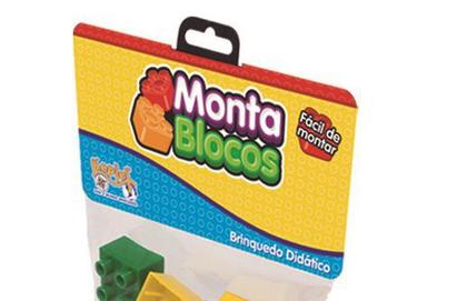 Imagem de Monta blocos solapa com 48 peças - kepler