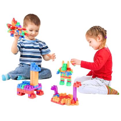 Imagem de Monta Mais Blocolândia Click 200 Peças XK108