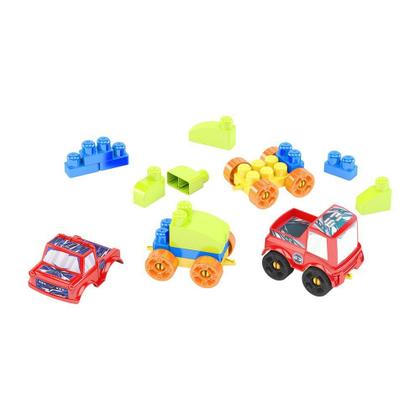 Imagem de Monta Máquinas Blocolândia Click 68 Peças - Dismat