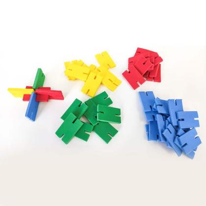 Imagem de Monta Monta Geocriativo Construtor Criativo C/ 80 Peças EVA