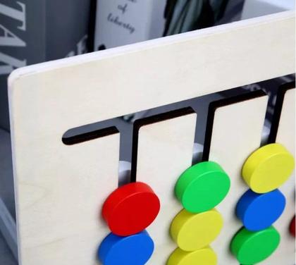 Imagem de Montessori Brinquedo Cores E Raciocínio Lógico