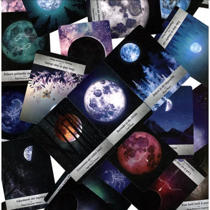 Imagem de Moonology Oracle Deck Oráculo Da Lua Baralho de Cartas de Tarô